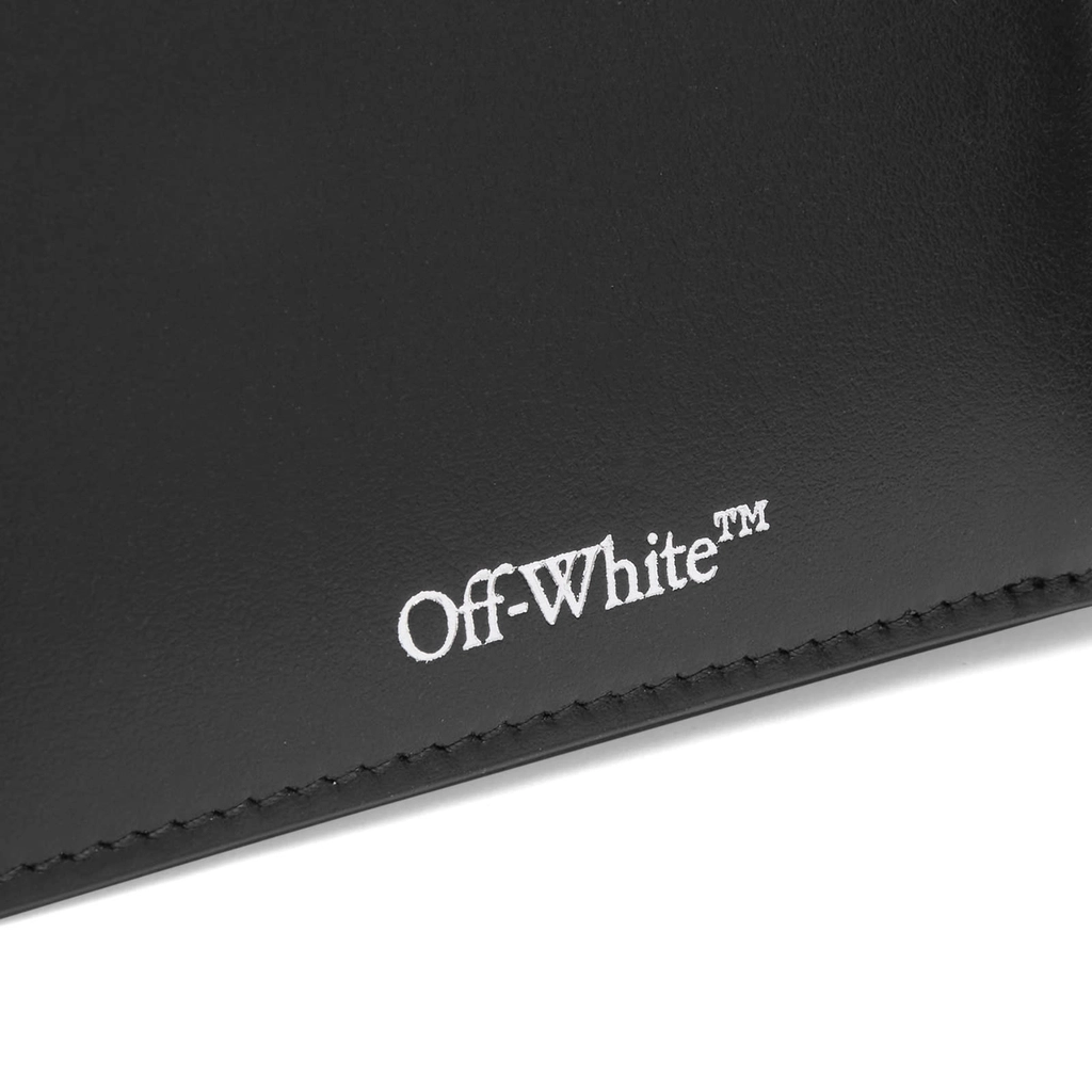 Off White Men's Bookish Bifold Leather Wallet